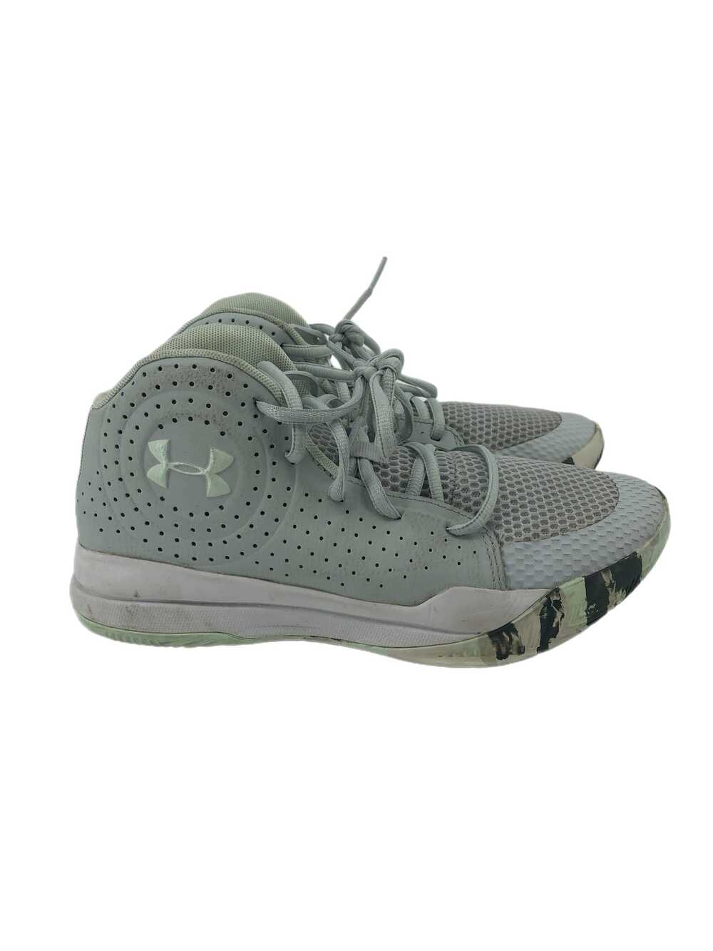 Under Armour Gray Sneakers Lace Closure | Kids 5
